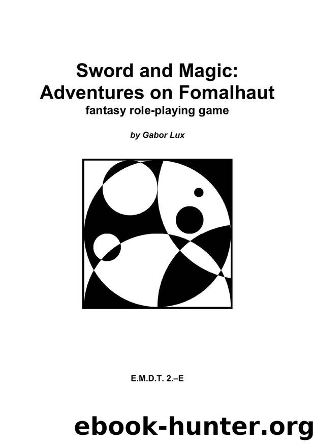 EMDT2 Sword and Magic Adventures on Fomalhaut by Unknown