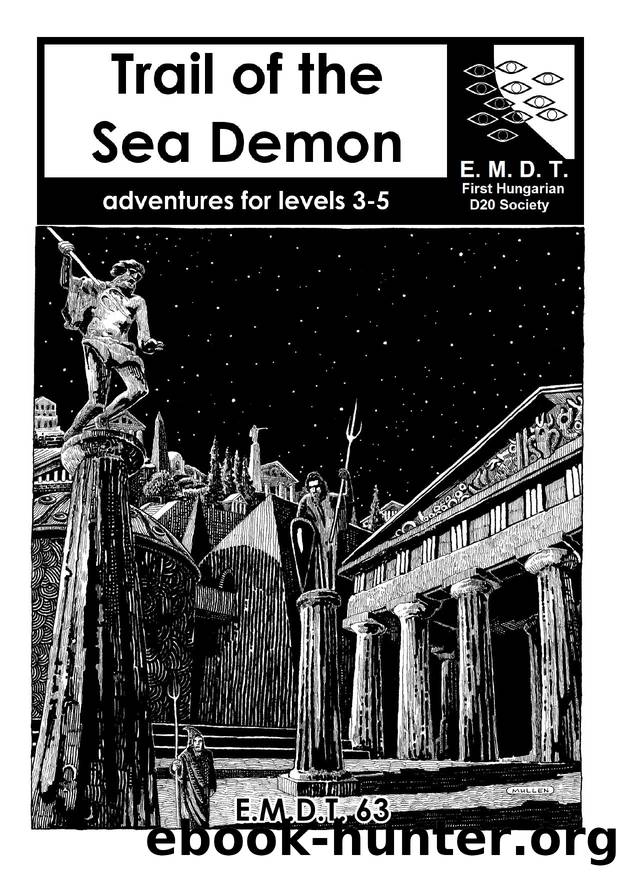 EMDT63 Trail of the Sea Demon (1e,OSRIC) by Unknown
