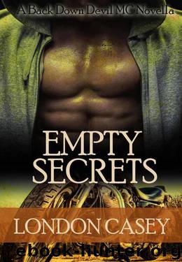 EMPTY SECRETS (A Back Down Devil MC Novella) by Casey London & James Karolyn