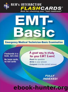 EMT-Basic Flashcard Book by Lindsey Jeffrey;