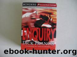 ENQUIRY - Unabridged by Dick Francis; Simon Prebble