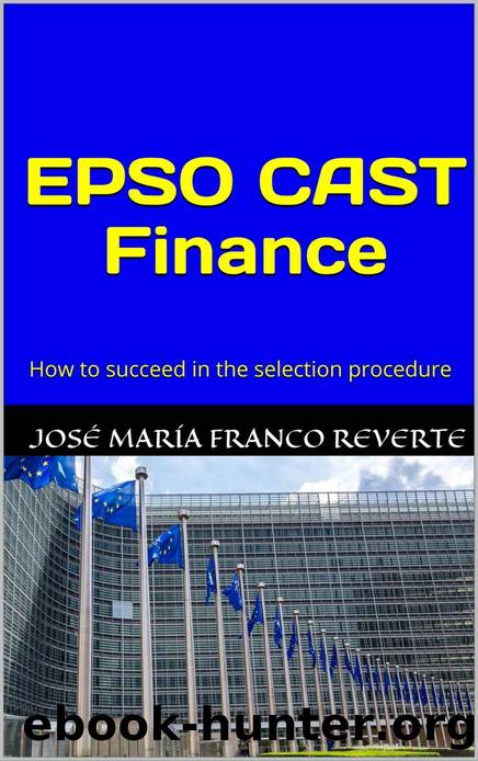 EPSO CAST Finance: How to succeed in the selection procedure by José María Franco Reverte