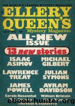 EQMM 1972-07 by Ellery Queen’s Mystery Magazine