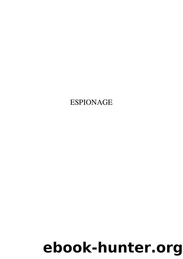 ESPIONAGE by Unknown