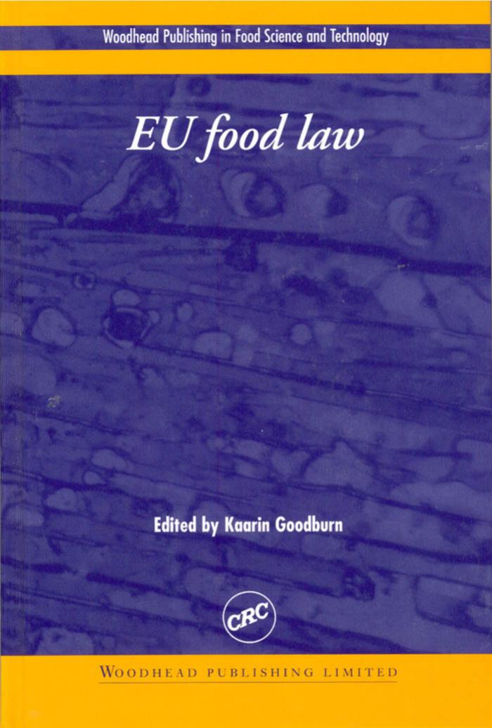 EU Food Law by Goodburn Kaarin