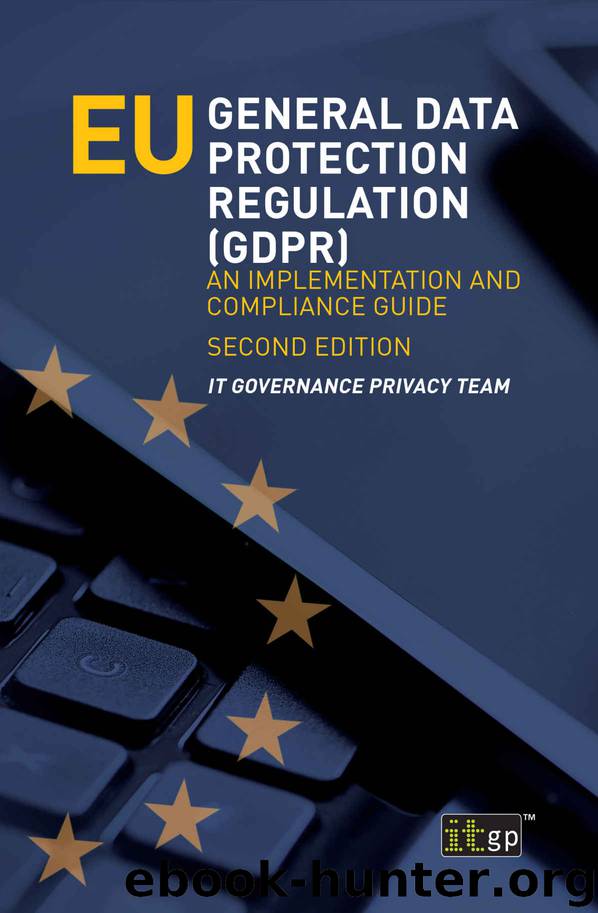 EU General Data Protection Regulation (GDPR): An Implementation and Compliance Guide - Second Edition by ITGP Privacy Team