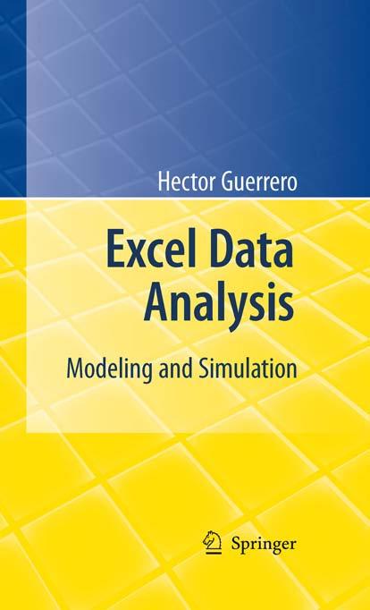 EXCEL DATA ANALYSIS MODELING AND SIMULATION-SPRINGER pdf by Unknown