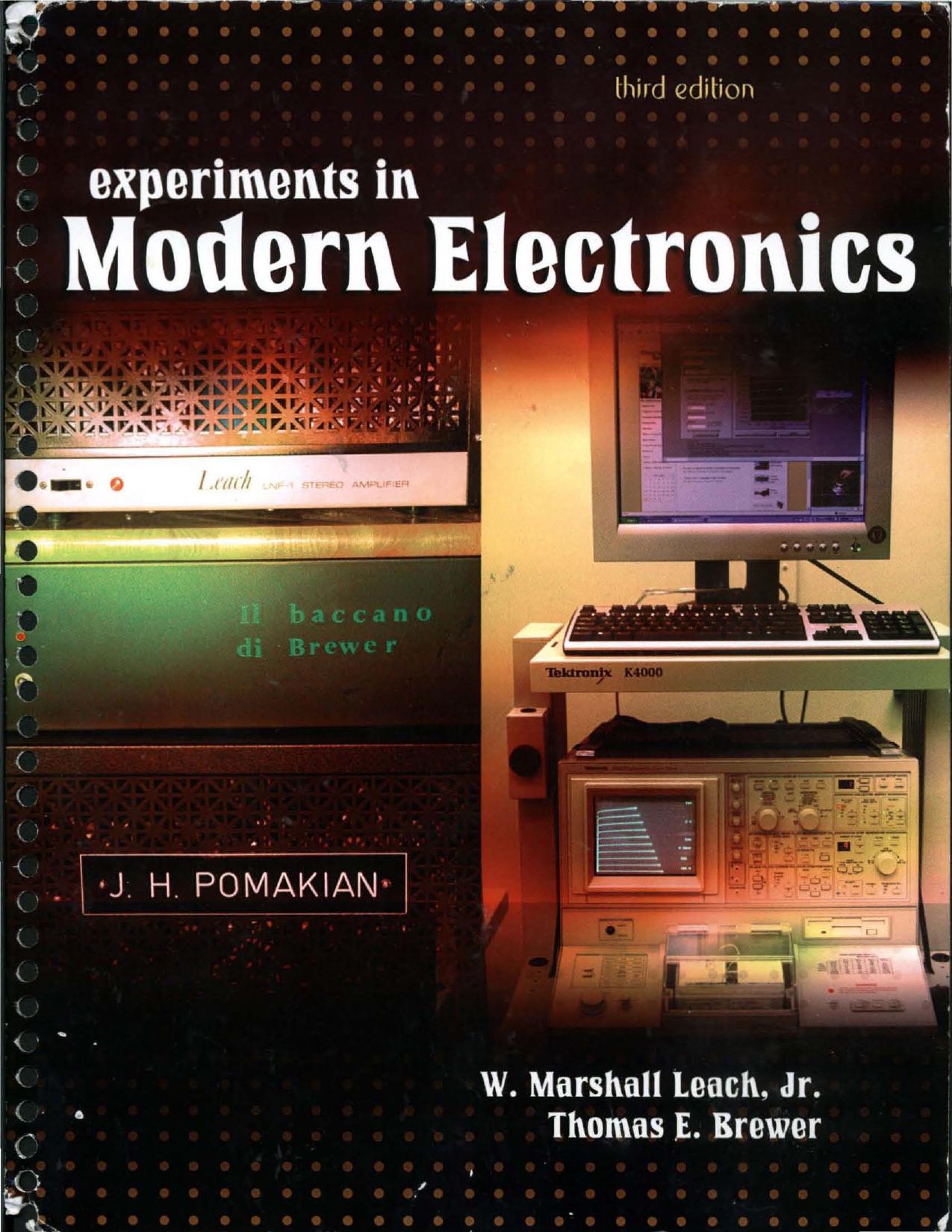 EXPERIMENTS IN MODERN ELECTRONICS by LEACH-BREWER