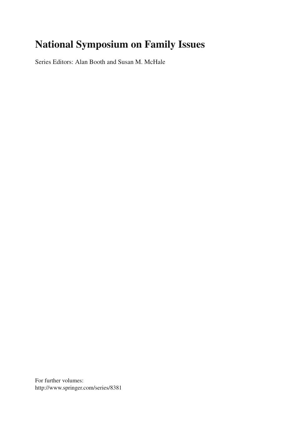 Early Adulthood in a Family Context by unknow