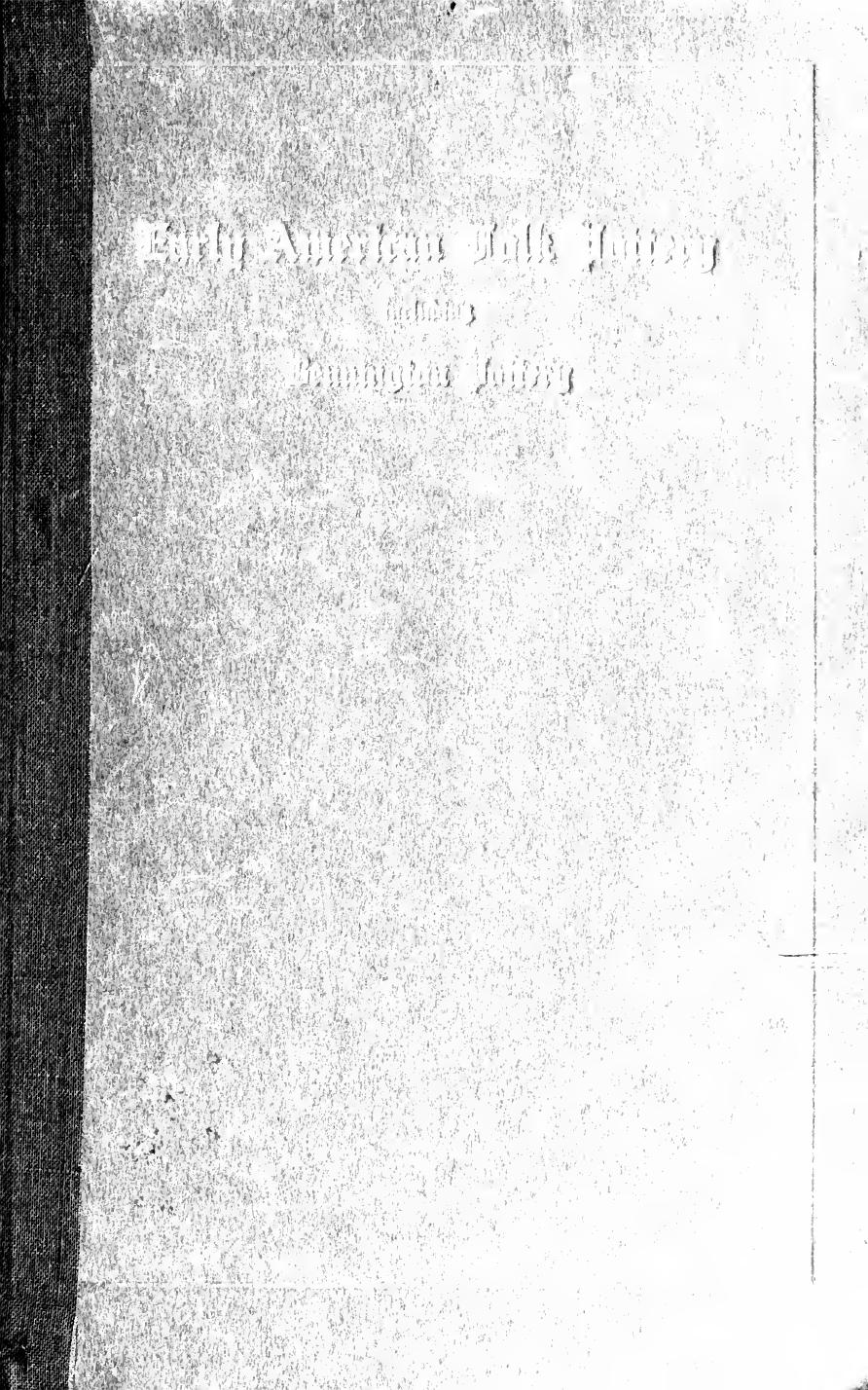 Early American folk pottery, including the history of Bennington pottery by Pitkin Albert Hastings 1852-1917