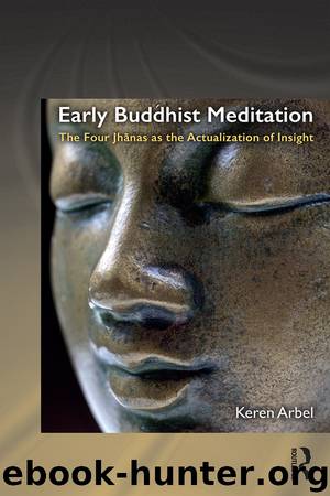 Early Buddhist Meditation by Keren Arbel
