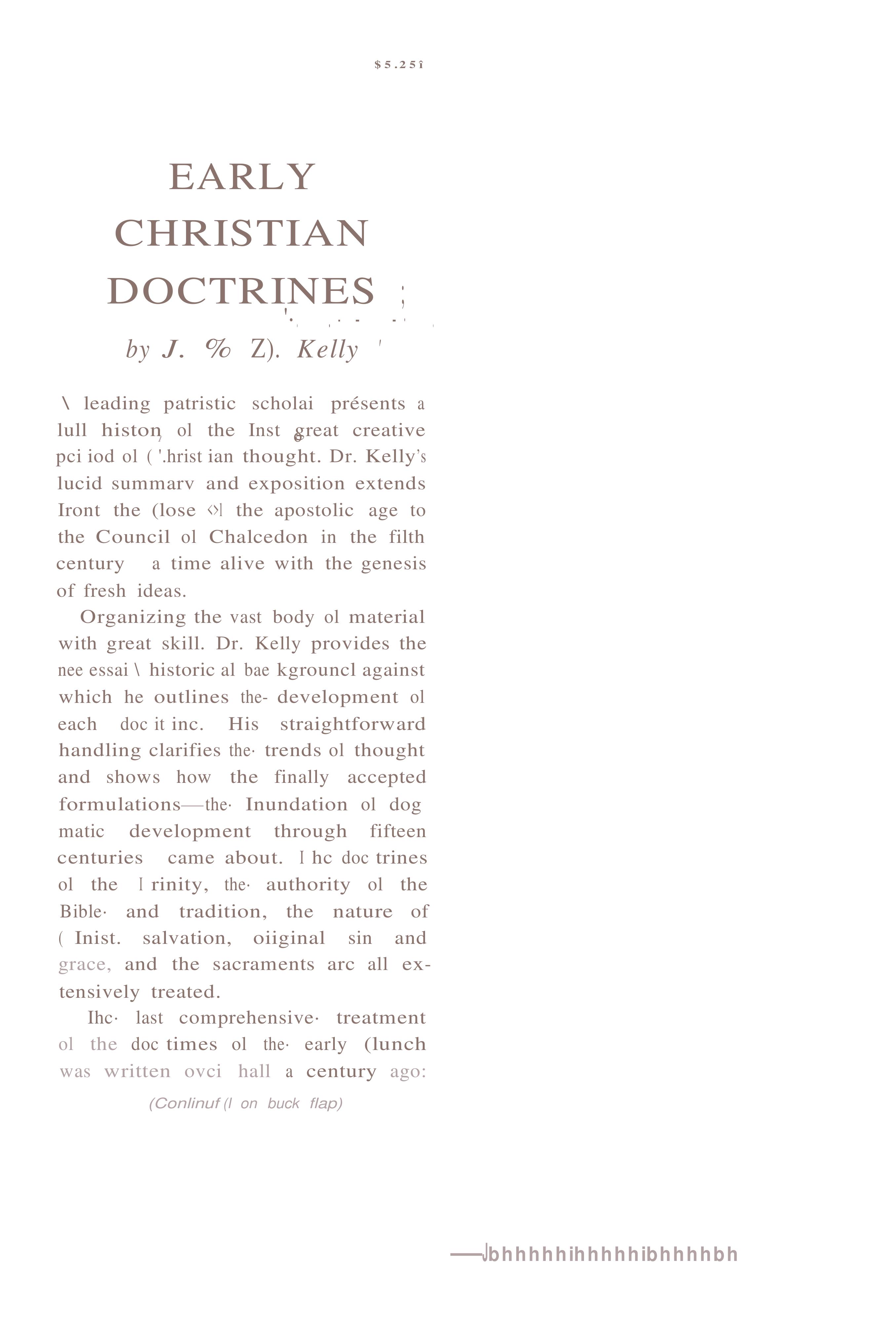 Early Christian Doctrines- Kelly.pdf by Unknown