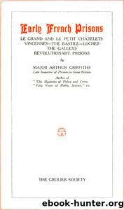 Early French Prisons by Arthur Griffiths