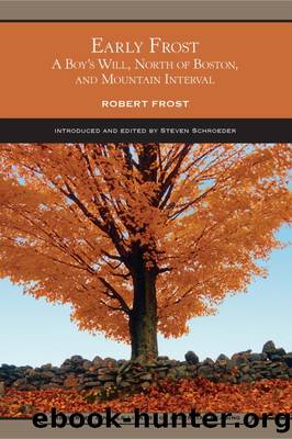 Early Frost by Robert Frost