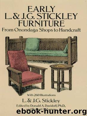 Early L. & J. G. Stickley Furniture by L. & J. G. Stickley
