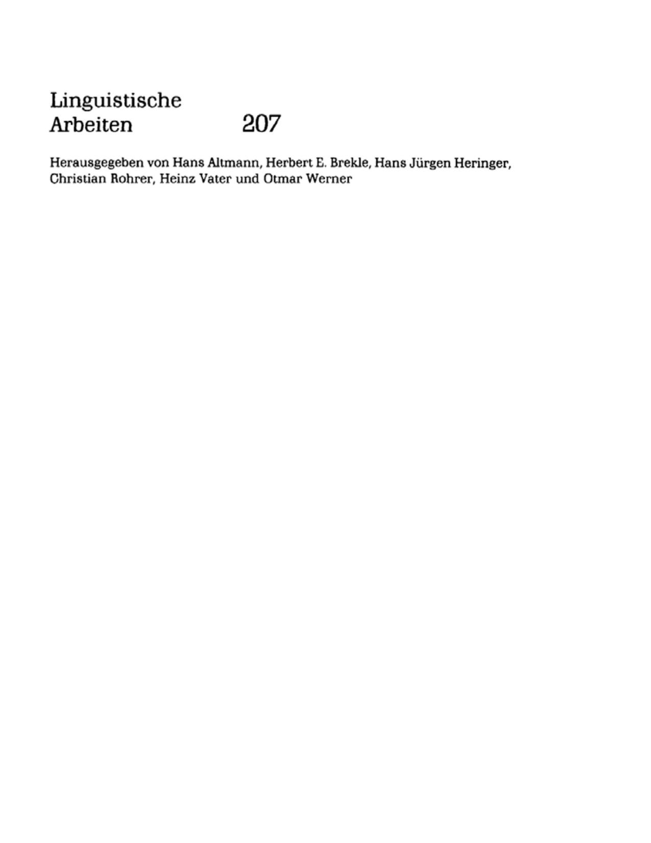 Early Middle English Syntax (Linguistische Arbeiten) by Lilo Moessner