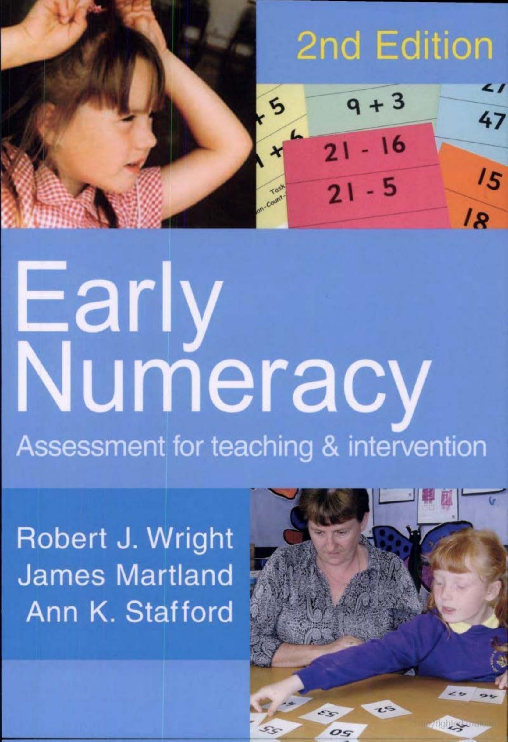 Early Numeracy: Assessment for Teaching and Intervention, 2nd Edition by Mr Robert J Wright