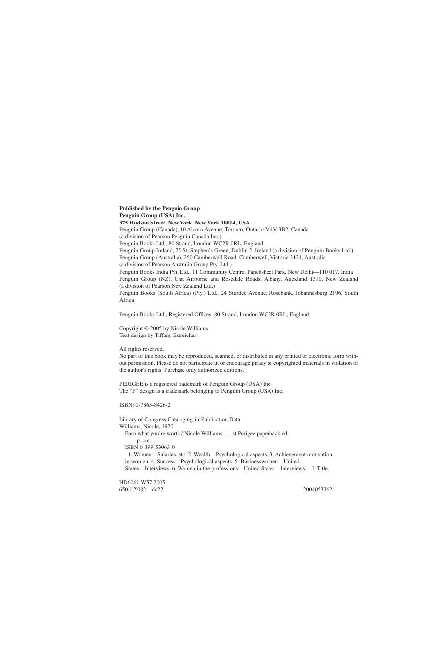 Earn What You're Worth: A Widely Sophisticated Approach to Investing In Your Career-and Yourself by Nicole Williams and Cheri Hanson