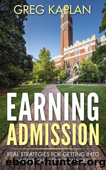 Earning Admission by Greg Kaplan