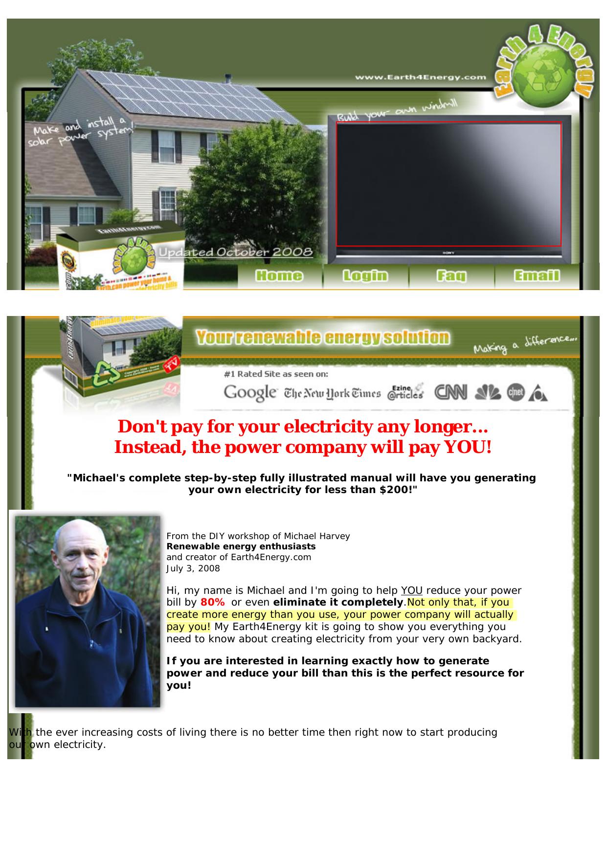 Earth 4 Energy - Renewable Energy Solutions - Wind And Solar Power! by Best of Kuszter's Collection