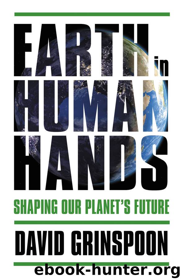 Earth in Human Hands by David Grinspoon