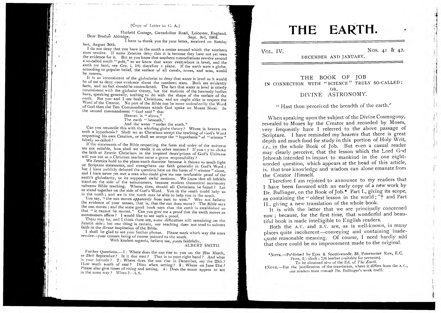 Earth, The (Vol III, Nos. 41-42) by Unknown
