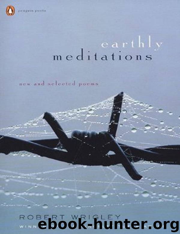 Earthly Meditations by Robert Wrigley