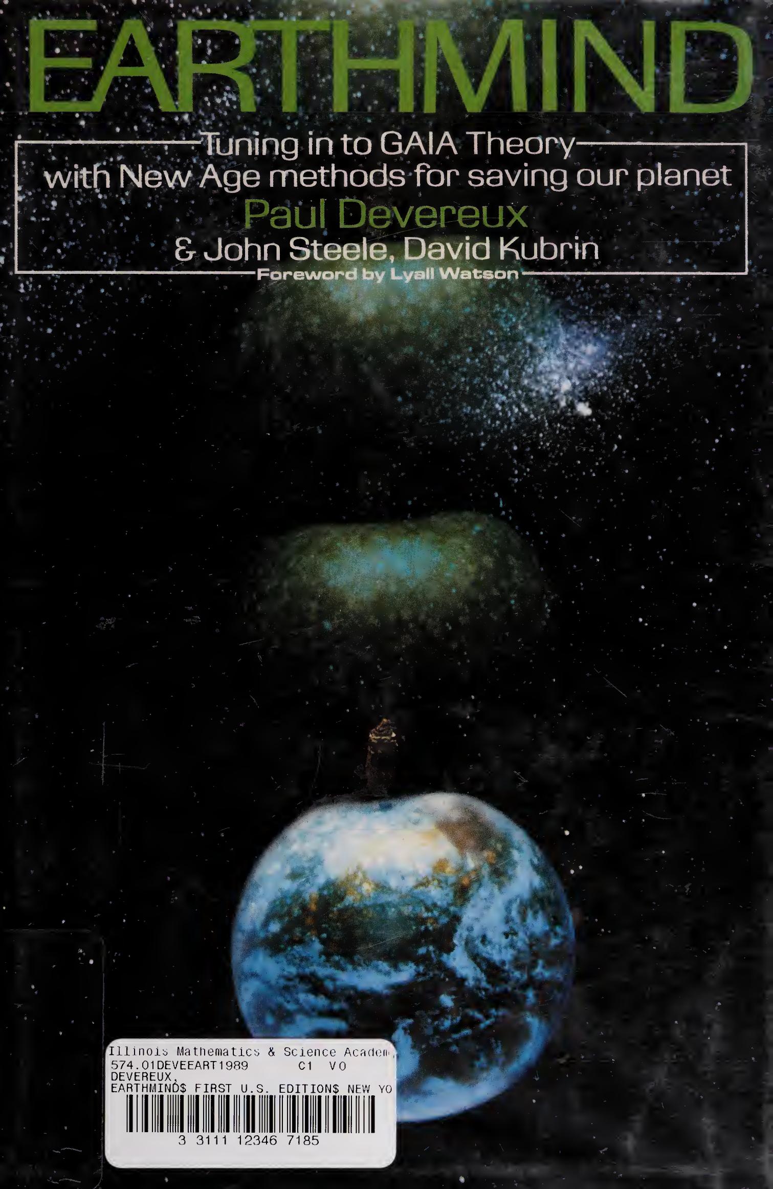 Earthmind: A Modern Adventure in Ancient Wisdom by Paul Devereux