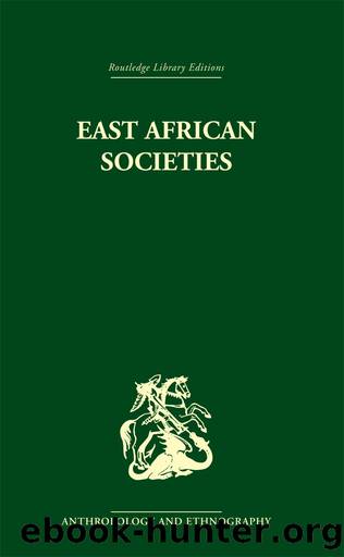 East African Societies by Shorter Aylward;