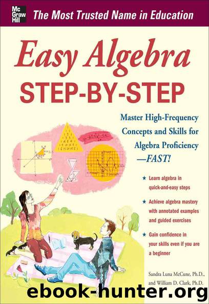 Easy Algebra Step-by-Step (Easy Step-by-Step Series)