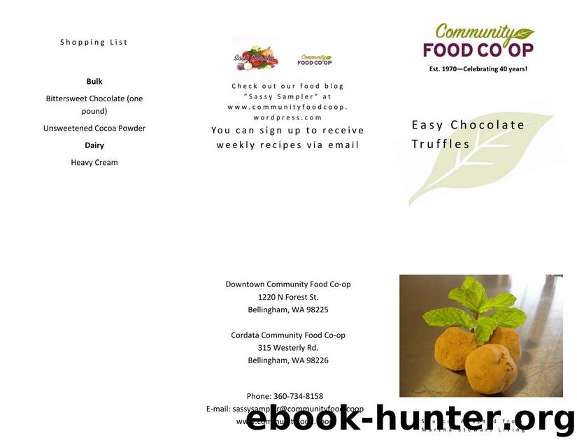 Easy Chocolate Truffles.pub by melissa