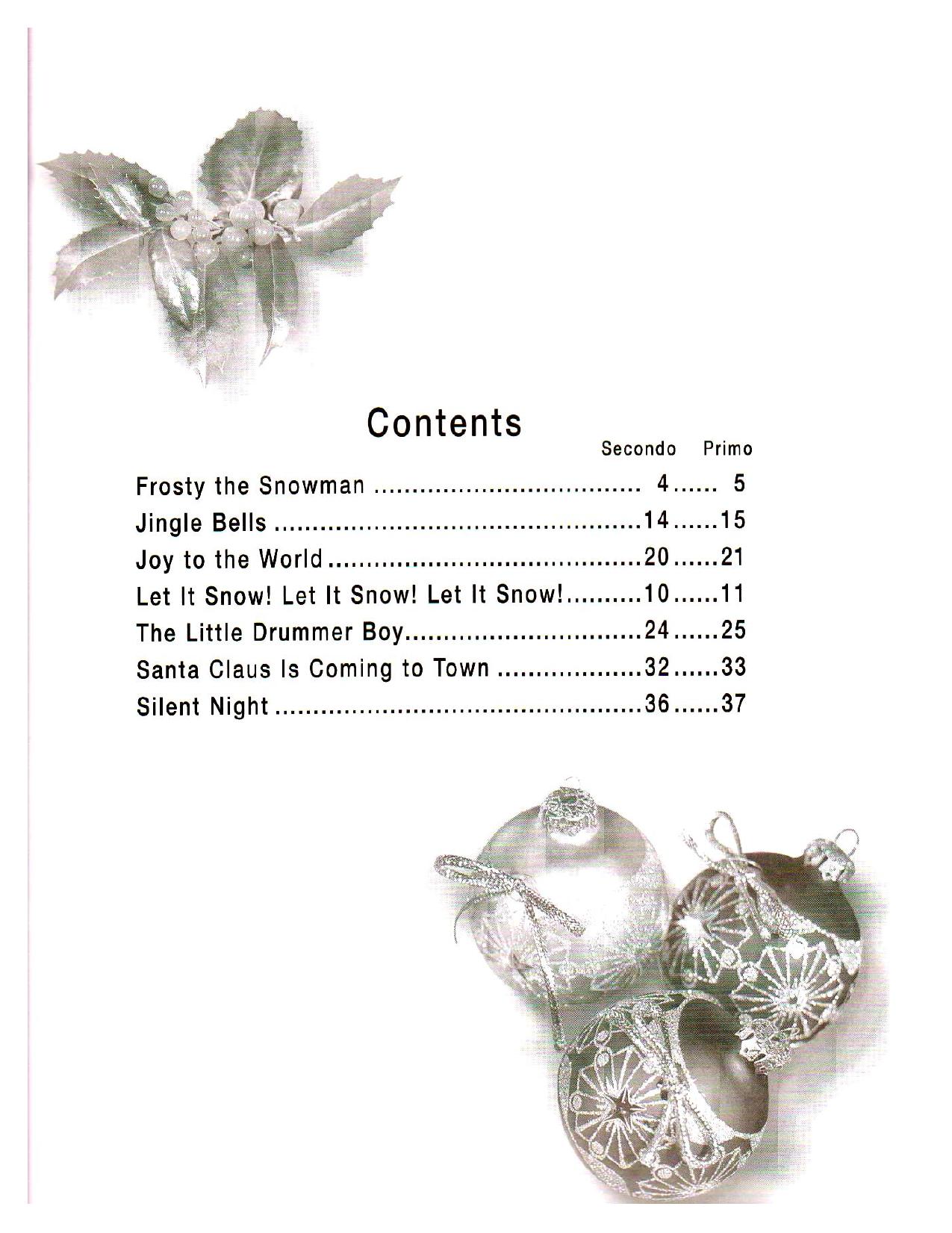 Easy Christmas Duets by Coates Dan (arr.)