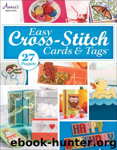 Easy Cross-Stitch Cards & Tags by Annie's
