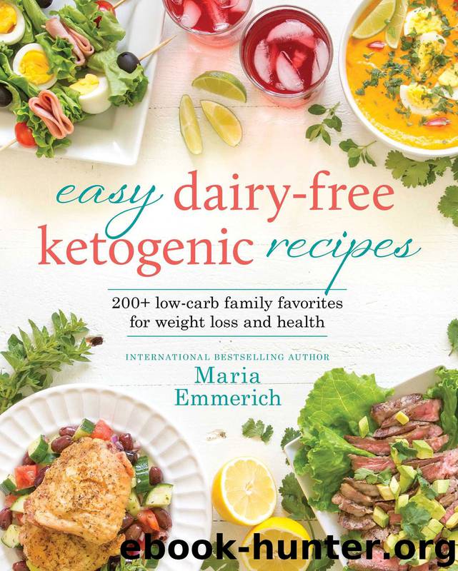 Easy Dairy-Free Ketogenic Recipes by Maria Emmerich