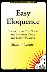 Easy Eloquence by Sharon Paskoff