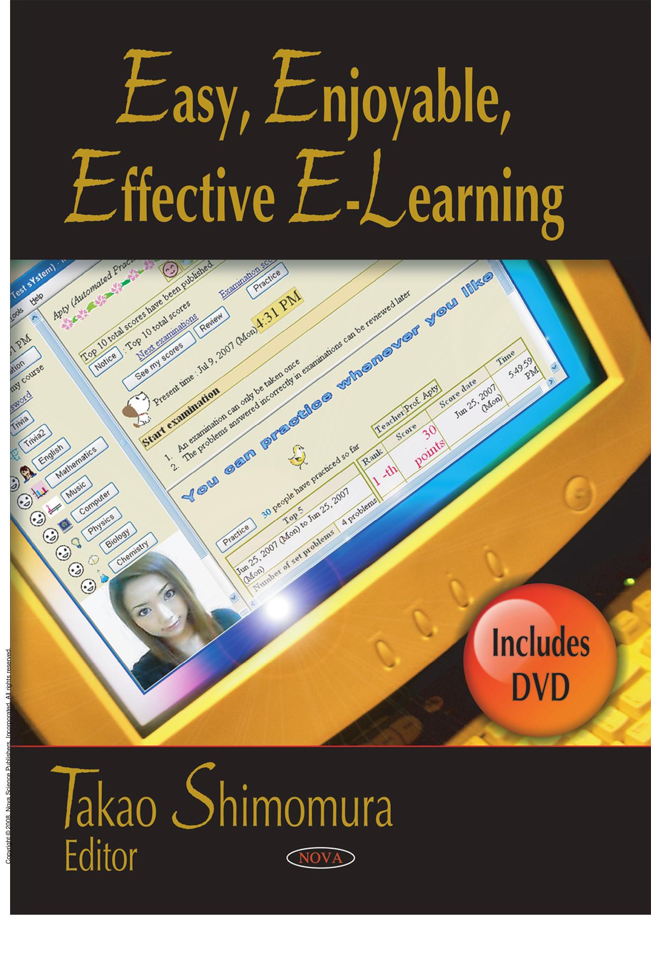 Easy Enjoyable Effective E-Learning by Takao Shimomura