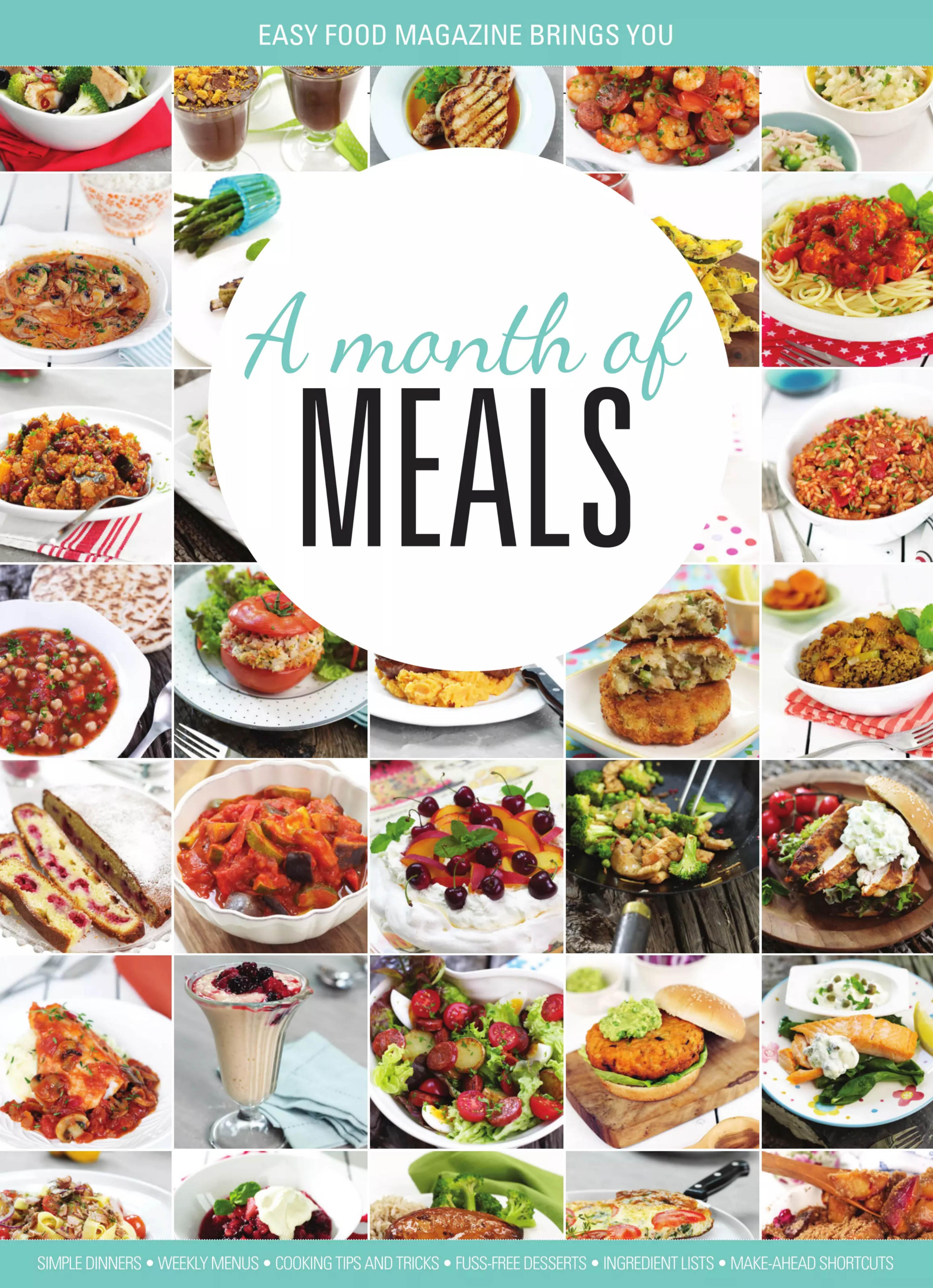 Easy Food A Month Of Meals [MagazinePUB.com ] by Unknown