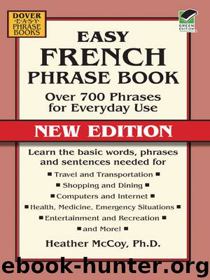 Easy French Phrase Book NEW EDITION by McCoy Heather;