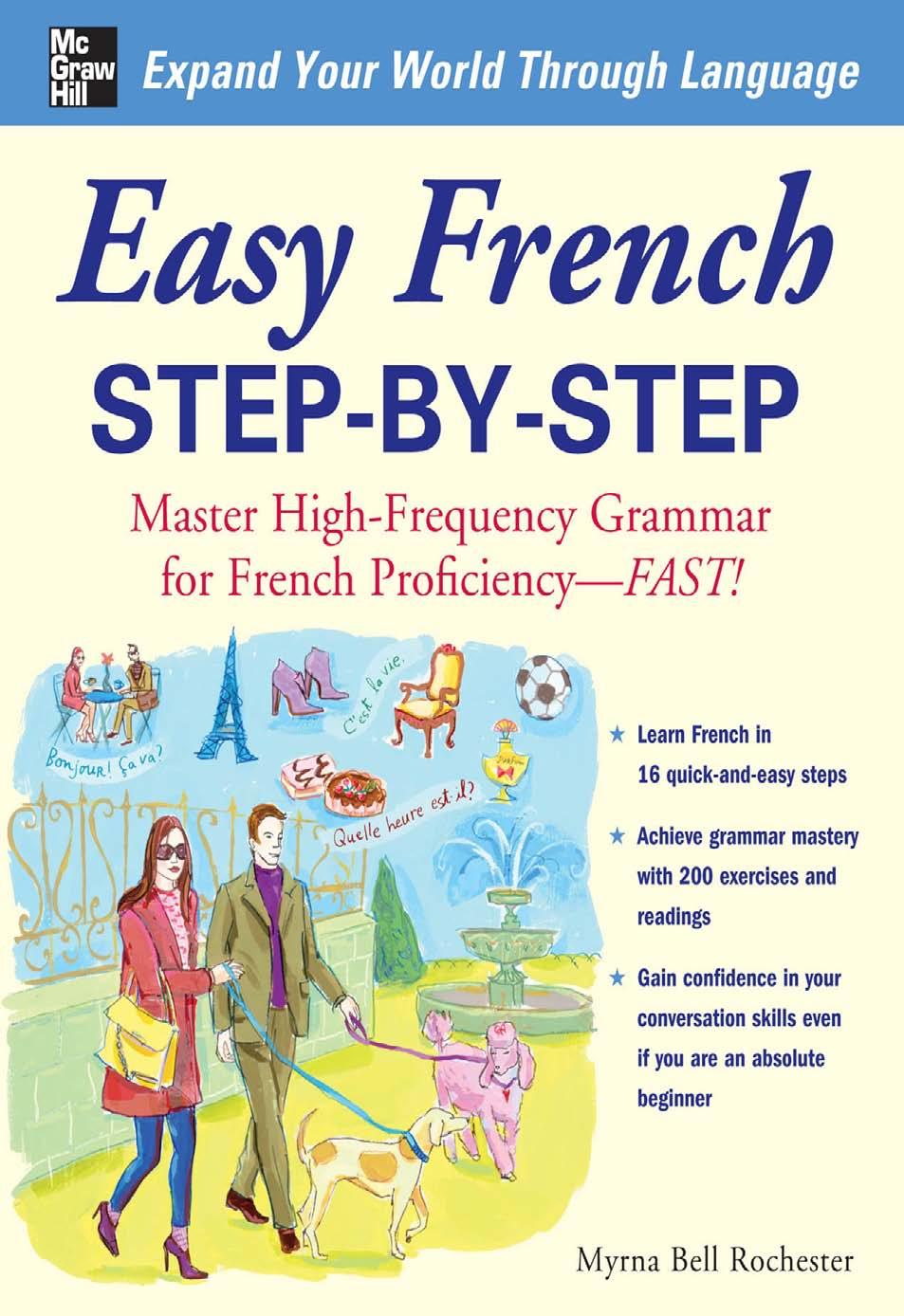 Easy French Step-by-Step by Myrna Bell Rochester