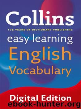 Easy Learning English Vocabulary (Collins Easy Learning English) by Collins