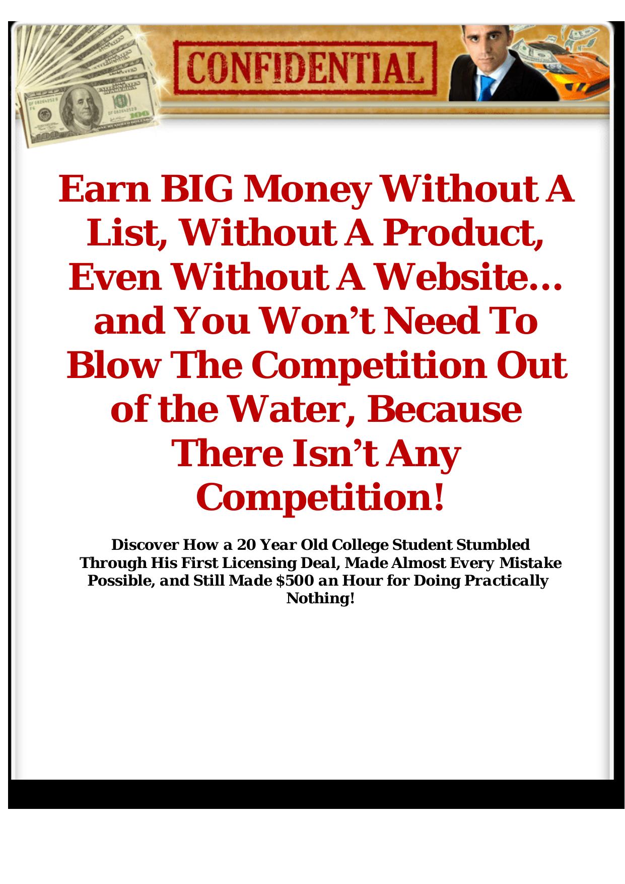 Easy Licensing Pro - Make Money Online Market. by Best of Kuszter's Collection