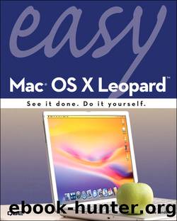Easy Mac OS X Leopard by Kate Binder