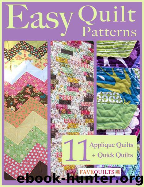 Easy Quilt Patterns: 11 Applique Quilt Patterns + Quick Quilts by Prime Publishing