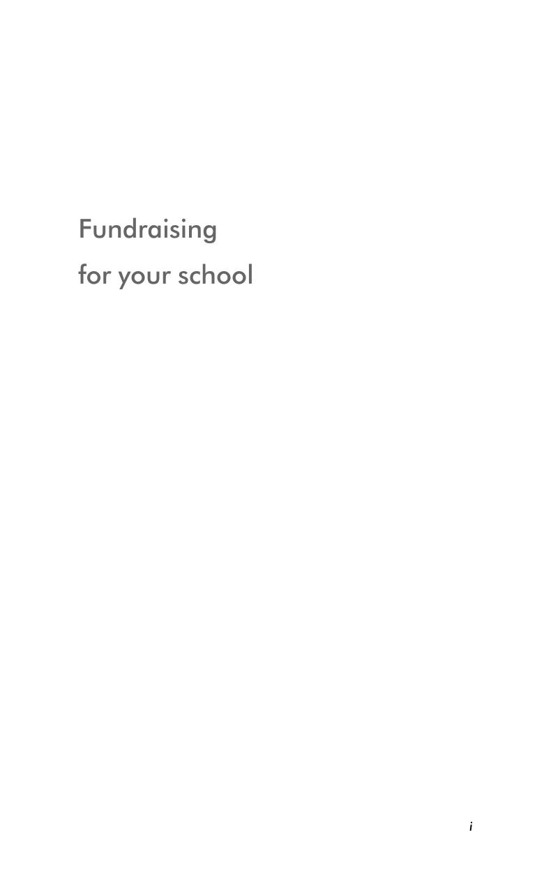 Easy Step By Step Guide to Fundraising for Your School by Pauline Rowson
