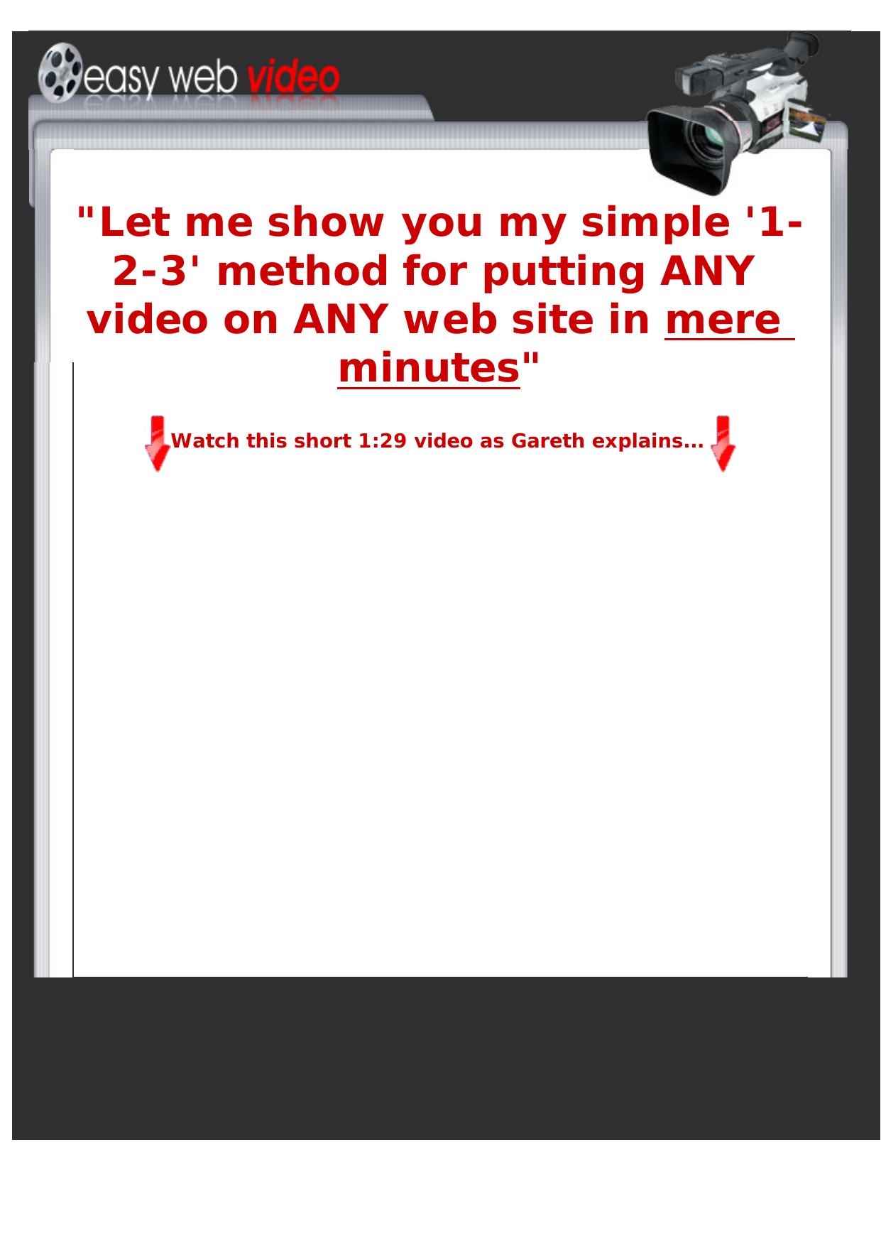 Easy Web Video. by Best of Kuszter's Collection