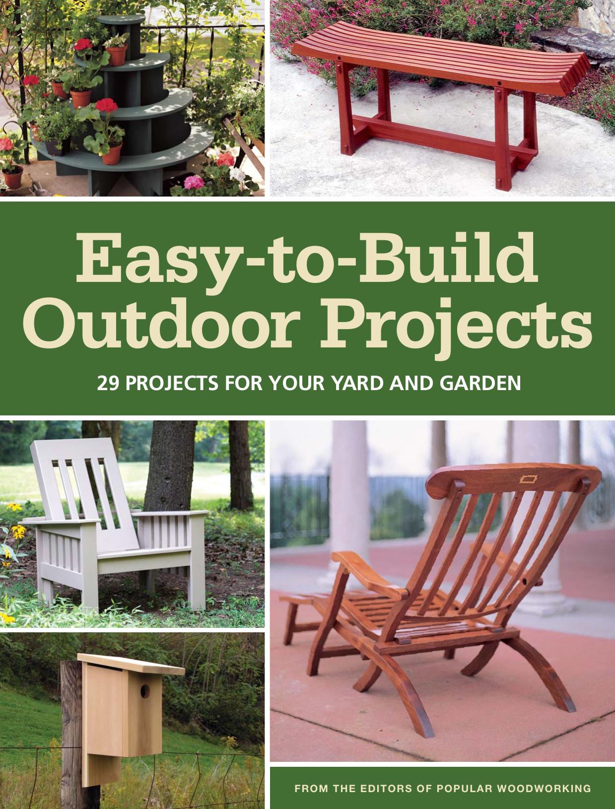 Easy-to-Build Outdoor Projects by Unknow