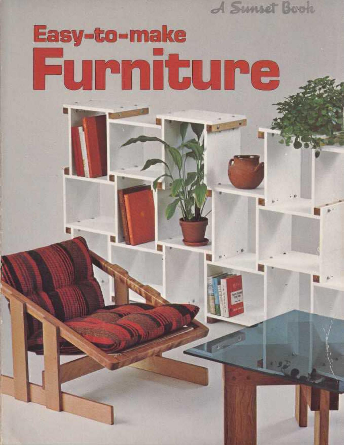 Easy-to-make Furniture by Unknown