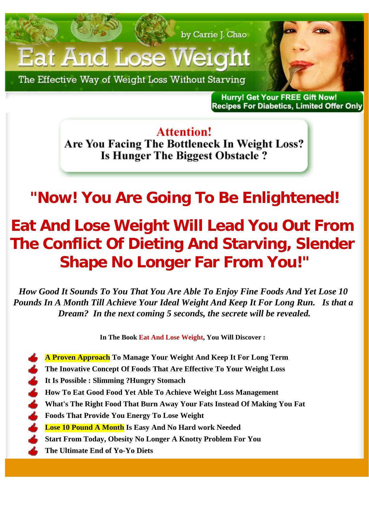 Eat And Lose Weight. by Best of Kuszter's Collection