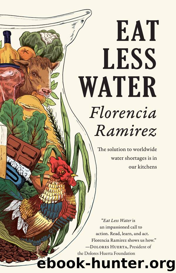 Eat Less Water by Florencia Ramirez