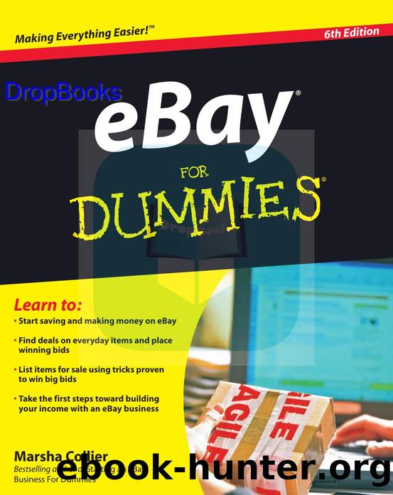 Ebay for Dummies ISBN by 0470497416 DropBooks APP